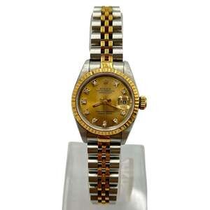 Rolex Datejust Watch 69173G with 10 Diamonds, Stainless Steel and Yellow Gold...